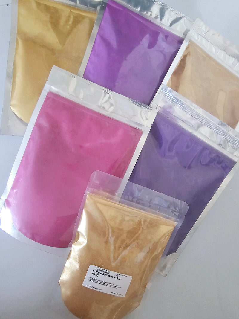 6 NEW Bags Micas - 4oz