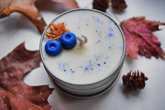 Blueberry Flapjacks Dessert Candle