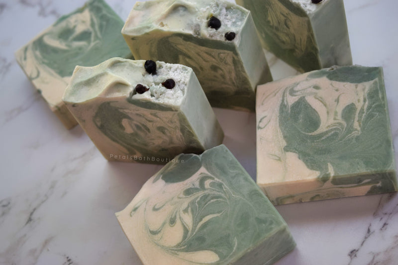 Coriander & Salted Olive Handmade Soap