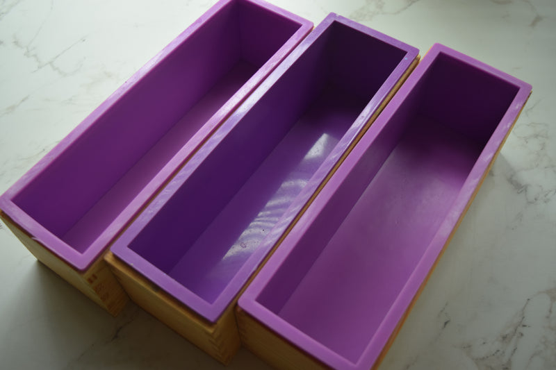 Silicone Molds with Wood Box