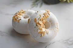 Oatmeal Milk & Honey Donut Bath Bomb