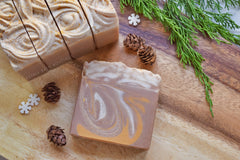 Snowflakes & Cashmere Handmade Soap