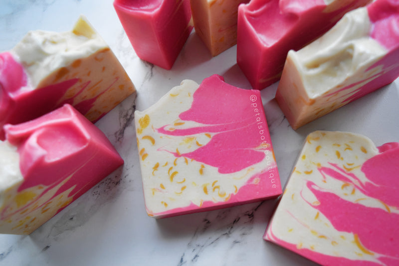 Watermelon Lemonade Handmade Soap