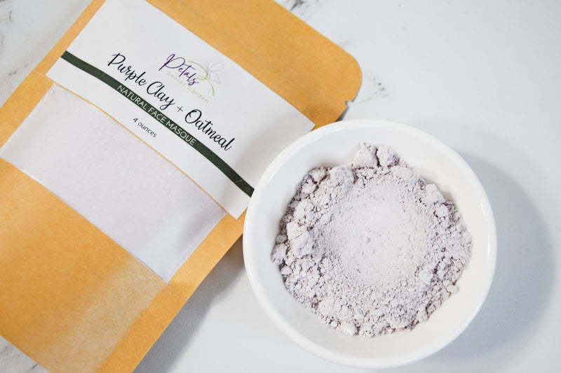 Purple Clay + Oatmeal Masque